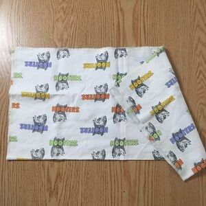 Hooters Logo Print Fabric Handkerchief Dollie Decoration Etc size 20”x20”